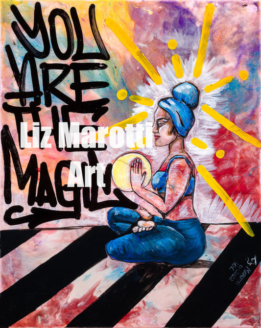 Greeting card 5 x 7- You are the Magic